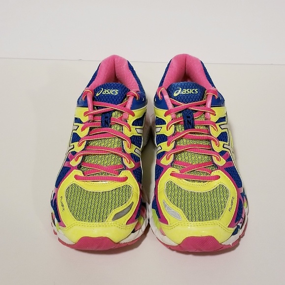 asics rainbow shoes